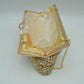 Rhinestone Evening Clutch Bag with Detachable Chain Shoulder Strap and Crystal Embellished Clasp