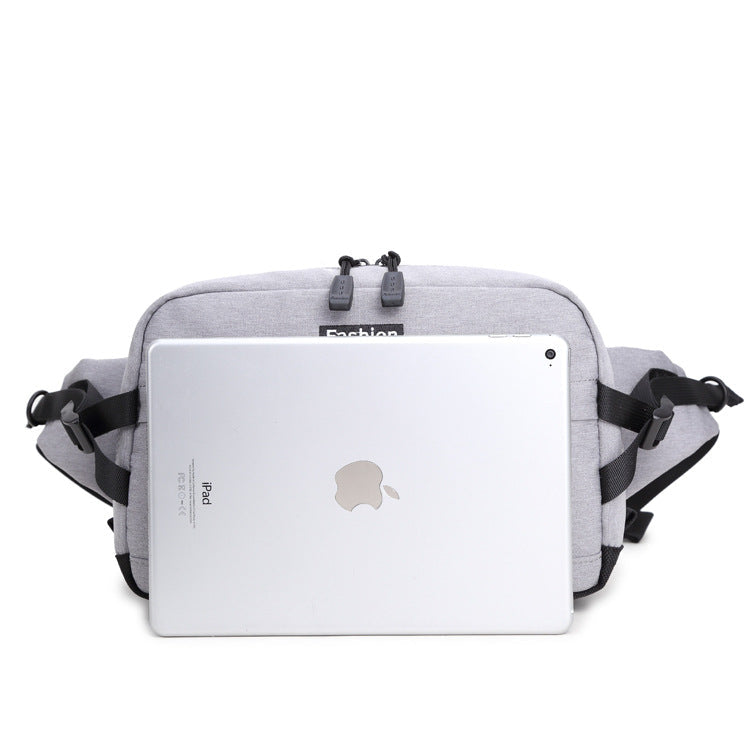 Men's Leisure Large Capacity Business Checkout Horizontal Men's Waist Packs