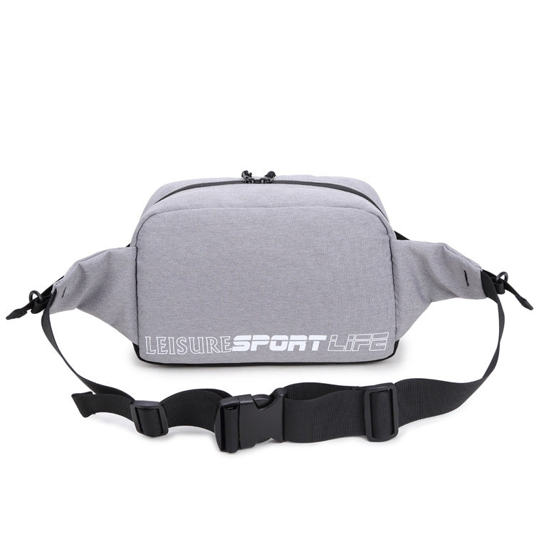 Men's Leisure Large Capacity Business Checkout Horizontal Men's Waist Packs