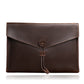 Genuine Leather Paper Large Capacity File Office Men's Briefcases