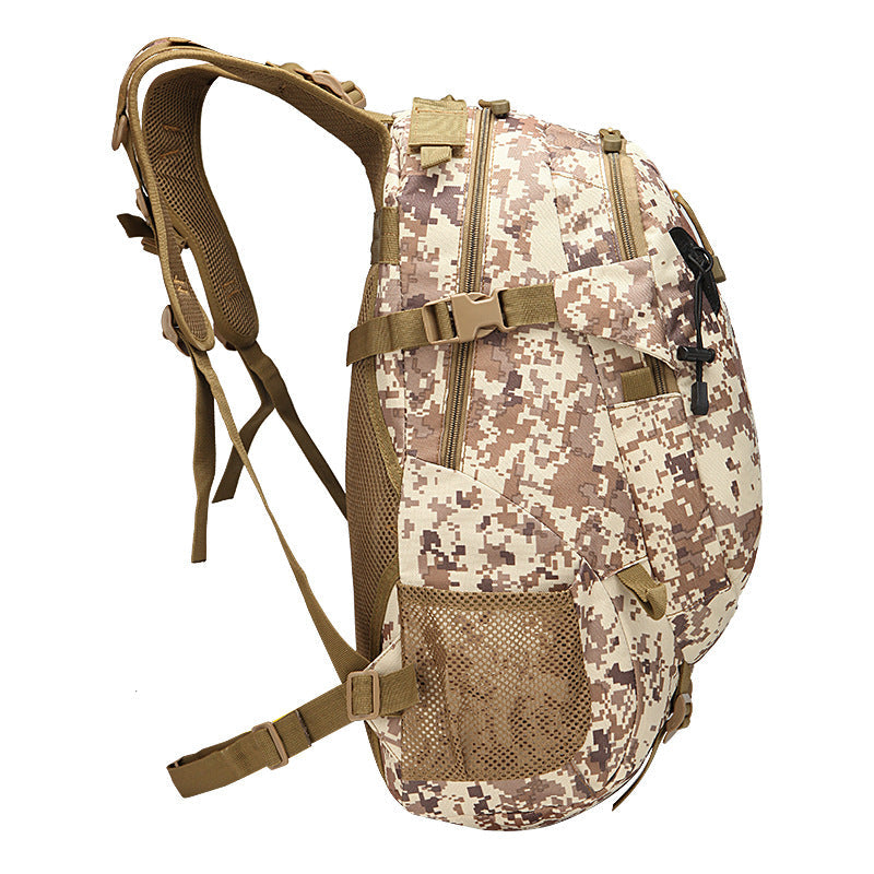 Hiking Trip Army Camouflage Oxford Cloth Backpacks