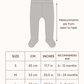Fleece-Lined Ribbed Footed Leggings – Thermal Winter Toddler & Baby Pants