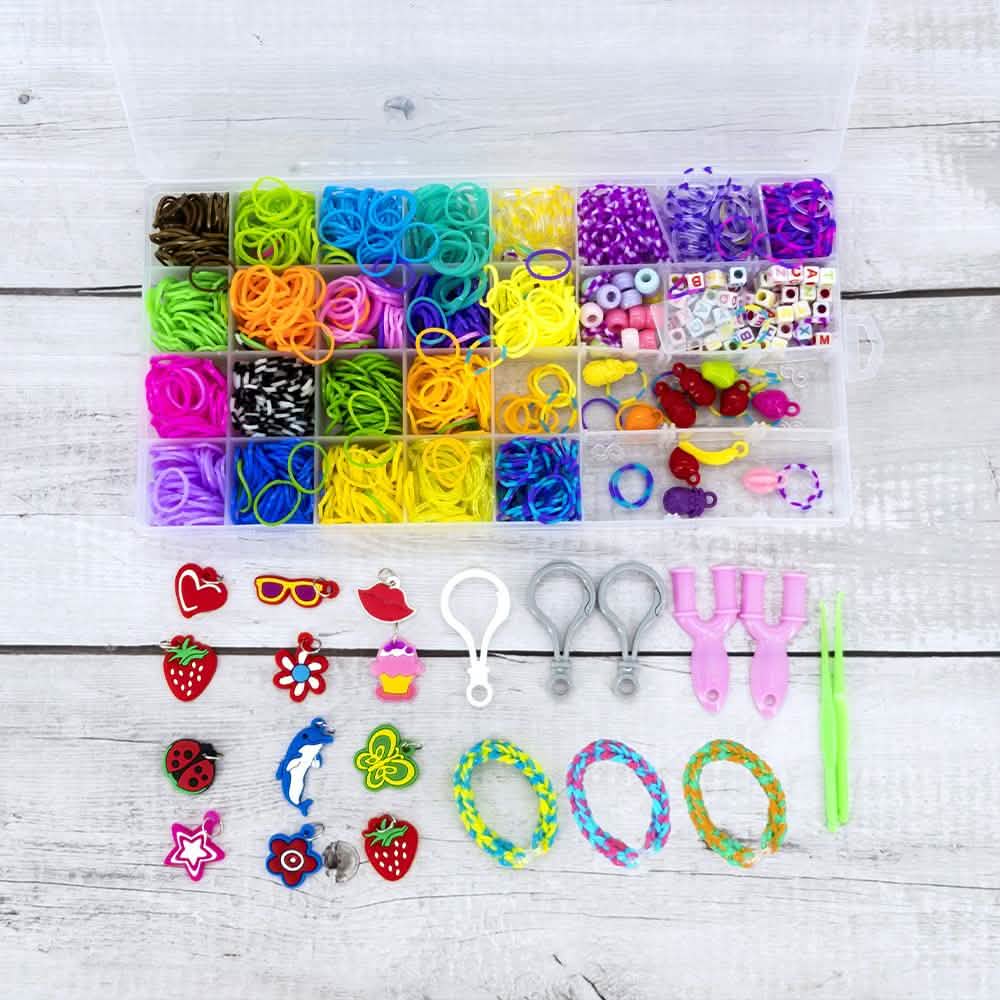 4400 piezas: kit de pulseras con dijes
