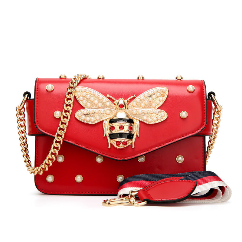 Women's Bee Pattern Euro Graceful Sweet Lady Shoulder Bags