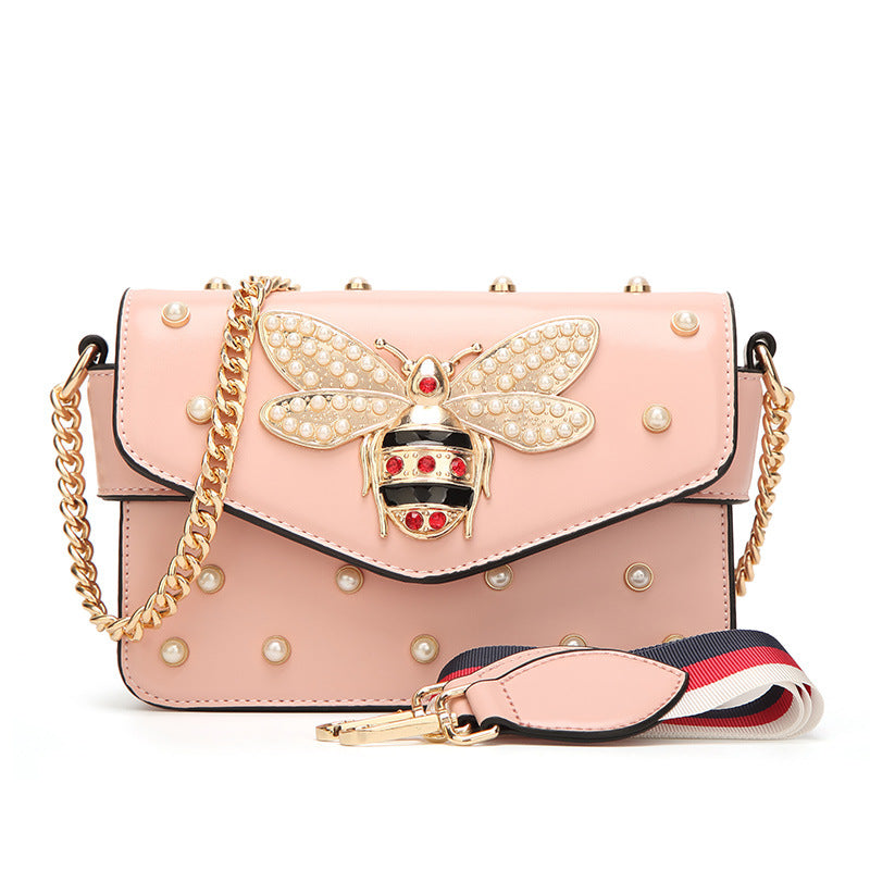 Women's Bee Pattern Euro Graceful Sweet Lady Shoulder Bags