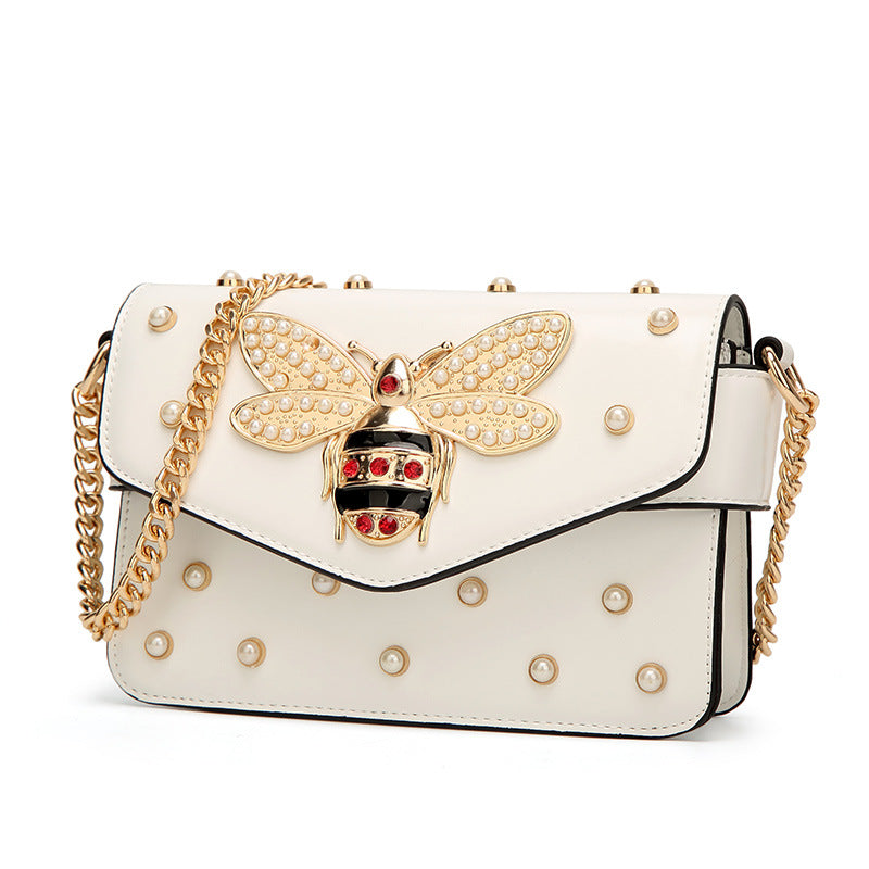 Women's Bee Pattern Euro Graceful Sweet Lady Shoulder Bags