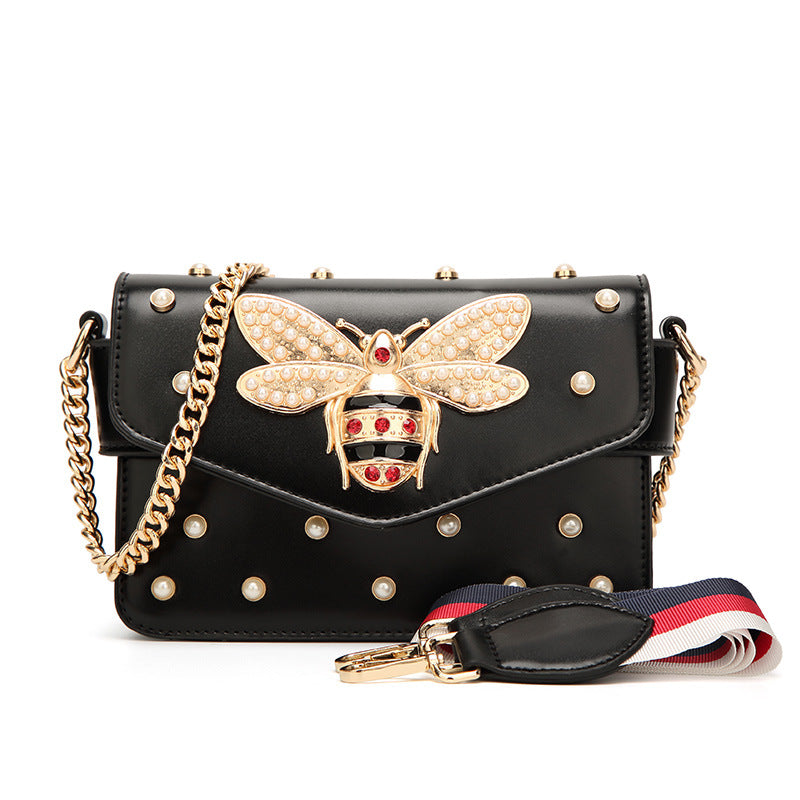 Women's Bee Pattern Euro Graceful Sweet Lady Shoulder Bags