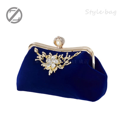 Women's Portable Wedding Fashion Diamond Chain Trend Handbags