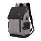 Men's Color Matching Korean Style College Charging Backpacks