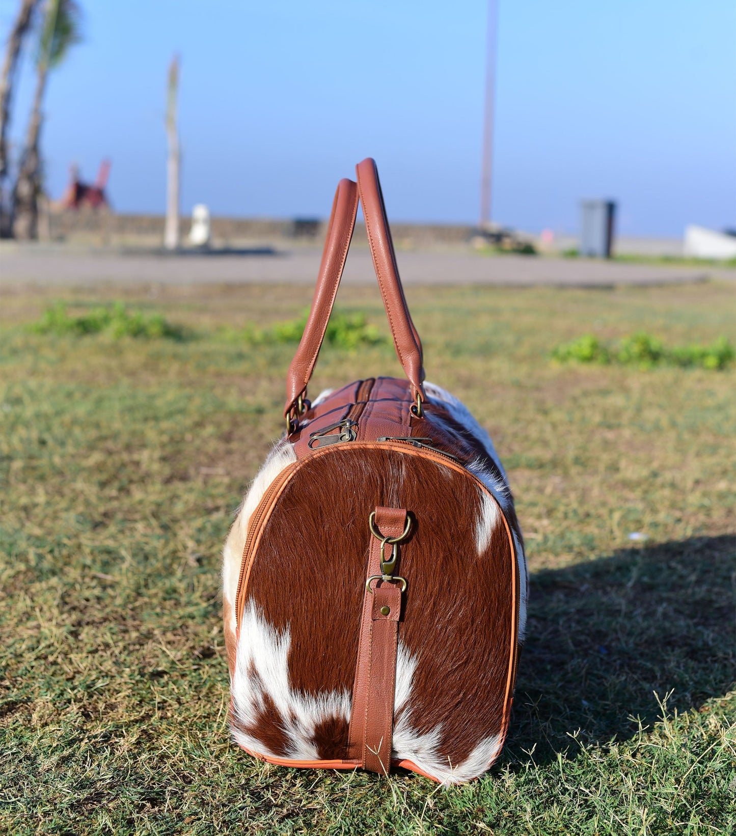 Cowhide Duffel bag