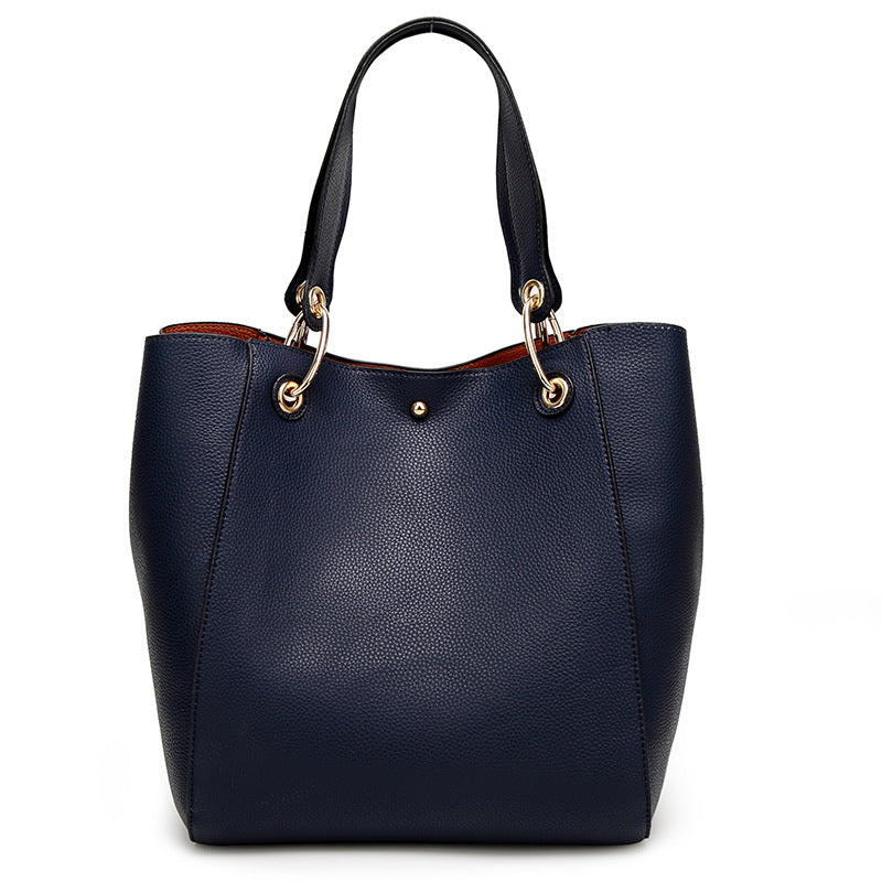 Women's Beautiful Fashion Litchi Pattern Mother Shoulder Bags