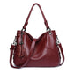 Women's Tassel Soft Leather Big Fashion Shoulder Bags