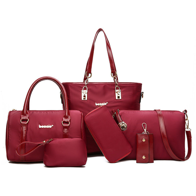 Women's Fashion Nylon Cloth Mother Portable Shoulder Bags
