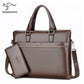 Slouchy Men's Man Business Horizontal Multifunctional Men's Handbags