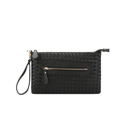 Women's Korean Hand-woven Business Hand Holding Envelope Handbags