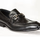 Carrucci Calfskin Loafer - Black