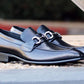 Carrucci Calfskin Loafer - Black