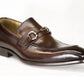 Carrucci Calfskin Loafer - Brown