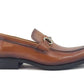 Carrucci Calfskin Loafer - Cognac