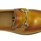 Carrucci Calfskin Loafer - Cognac