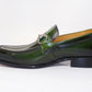 Carrucci Calfskin Loafer - Green
