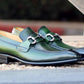 Carrucci Calfskin Loafer - Green
