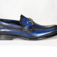 Carrucci Calfskin Loafer - Blue