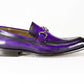 Carrucci Calfskin Loafer - Purple