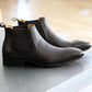 Carrucci Boot Calfskin Shoes - Charcoal