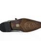 Carrucci Calfskin Monkstrap - Black
