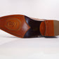 Carrucci Monkstrap Calfskin Shoe - Cognac
