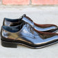 Ugo Vasare Burnished Calfskin Oxford - Black