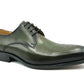 Carrucci Burnished Calfskin Oxford - Olive