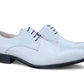 Carrucci Calfskin Oxford - White
