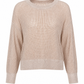 Pima Cotton Metallic Mini Seed Stitch - Blush/Silver