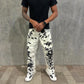 Genuine Cowhide Jacket And Pant Set Pony Skin Jacket