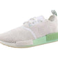 adidas NMD_R1 Mens Shoes Size 8.5 Color: Cloud White/Blush Green-White