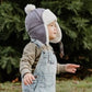 Faux Fur-Lined Kids Winter Hat | Windproof Toddler Trapper Hat