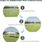 10 x 20 Feet Waterproof Canopy Tent with Tent Peg and Wind Rope