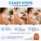 EDGE Silicone Cupping Therapy Massage Set Blue, 4 Cups