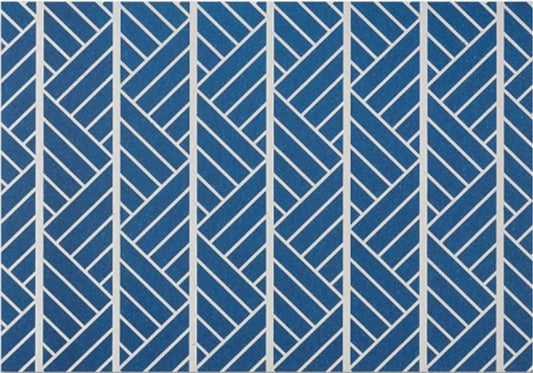 Modern Geometric Blue – Greeting Cards