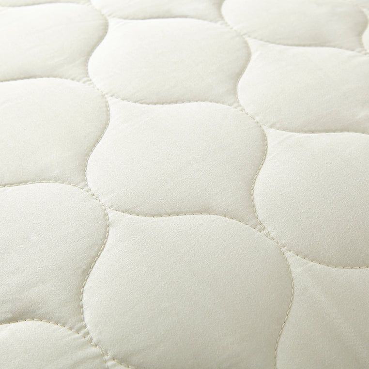 Protectores de almohada acolchados de algodón orgánico elevados