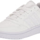 adidas Hoops 3.0 Low Top Basketball Shoe White/White/White 13 US Unisex Little Kid
