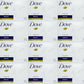 Dove Barra de Crema Blanca 4.75 Oz / 135 Gr (Paquete de 12)