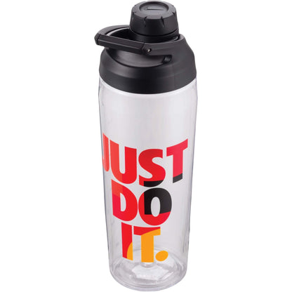 Nike Unisexo - Adulto Botella de agua Hypercharge Chug Gris Carbón 709