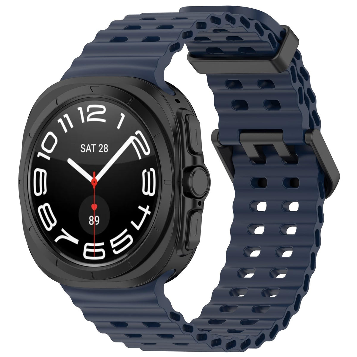 Correas Galaxy Watch Ultra compatibles con la correa de silicona Samsung Watch Ultra de 47 mm para Samsung Watch Ultra de 47 mm. Correas de reloj para mujeres y hombres. Accesorio de repuesto compatible con la correa Samsung Galaxy Watch Ultra.
