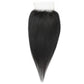 Yaki Straight 4x4 Transparent Lace Human Hair Closure