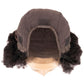 Peluca Afro Kinky Rizada 4x4 de Encaje Transparente 100% Cabello Humano con Cierre
