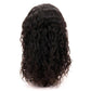 Peluca con Cierre de Cabello Humano 100% con Encaje Transparente 4x4, Rizos Desordenados