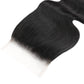 Cierre de cabello humano con encaje transparente 4x4 de onda corporal brasileña
